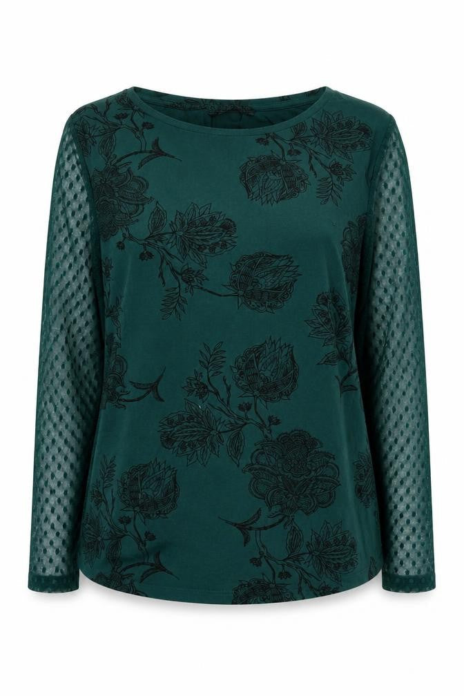 Womens UK Size 12 Marks and Spencer Green Basic Blouse