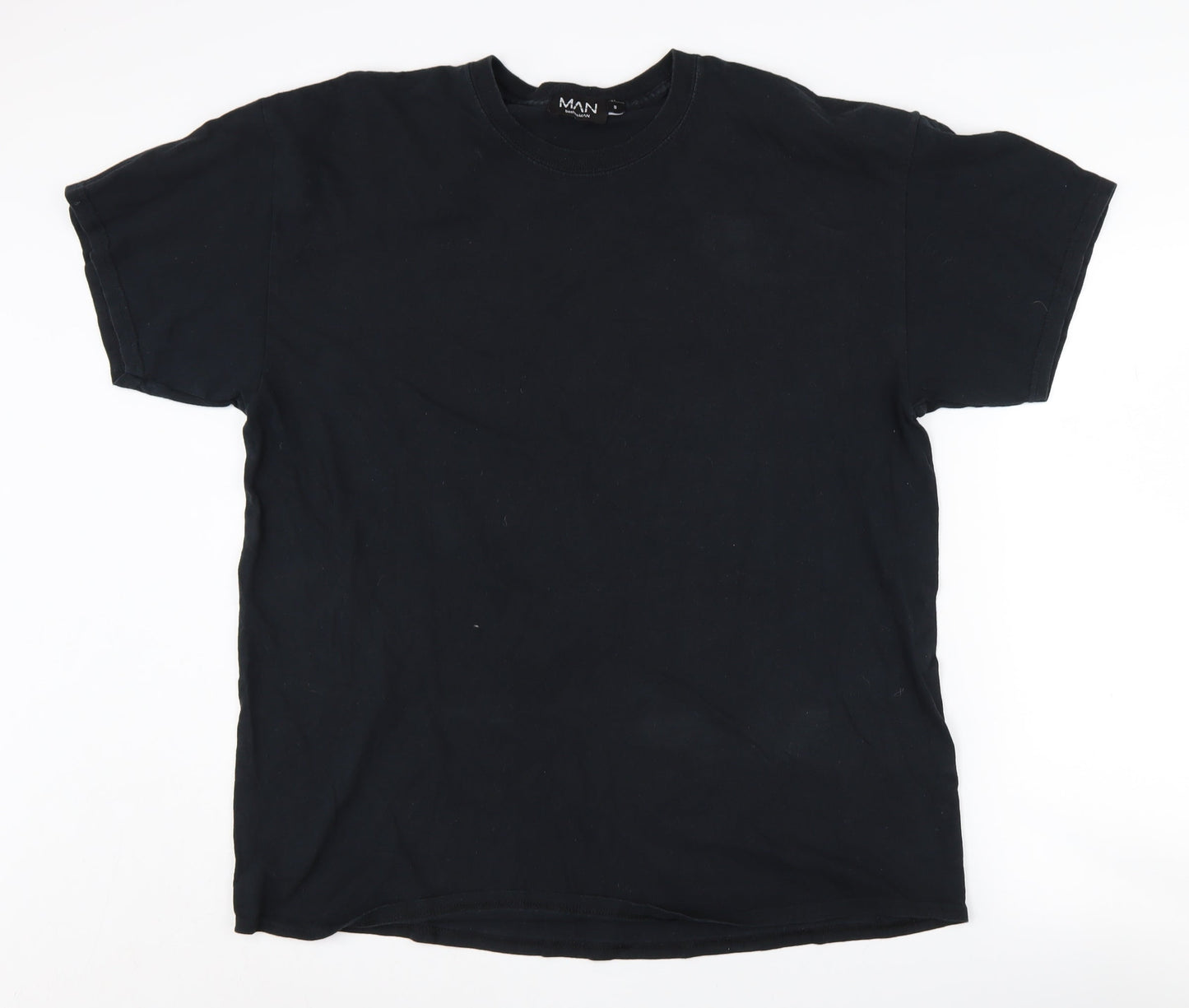 Mens UK Size S boohooMAN Black  T-Shirt