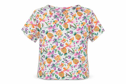Womens UK Size M Isle Multicoloured  T-Shirt