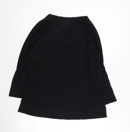 Womens UK Size 8 Marks and Spencer Black  T-Shirt