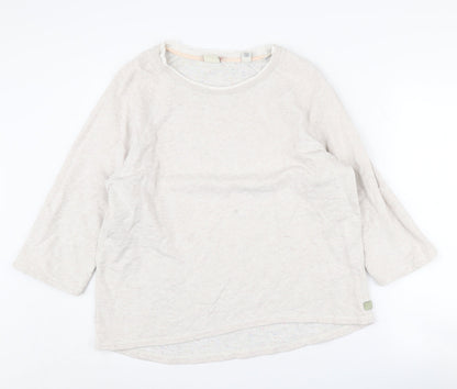 Scotch & Soda Women's Ivory Pullover Sweatshirt, S