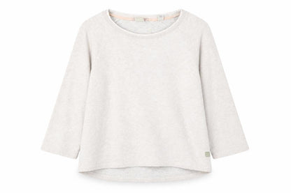 Scotch & Soda Women's Ivory Pullover Sweatshirt, S