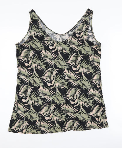 Womens UK Size 14 Warehouse Multicoloured Camisole Tank