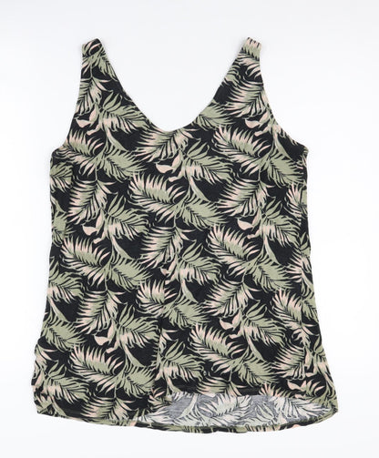 Womens UK Size 14 Warehouse Multicoloured Camisole Tank