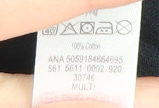 Men's Black PlayStation Long Sleeve T-Shirt, Size M