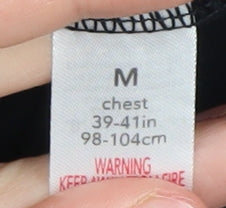 Men's Black PlayStation Long Sleeve T-Shirt, Size M