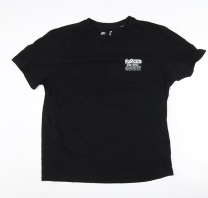 Stanley/Stella Men's Black Graphic T-Shirt XL