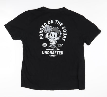 Stanley/Stella Men's Black Graphic T-Shirt XL