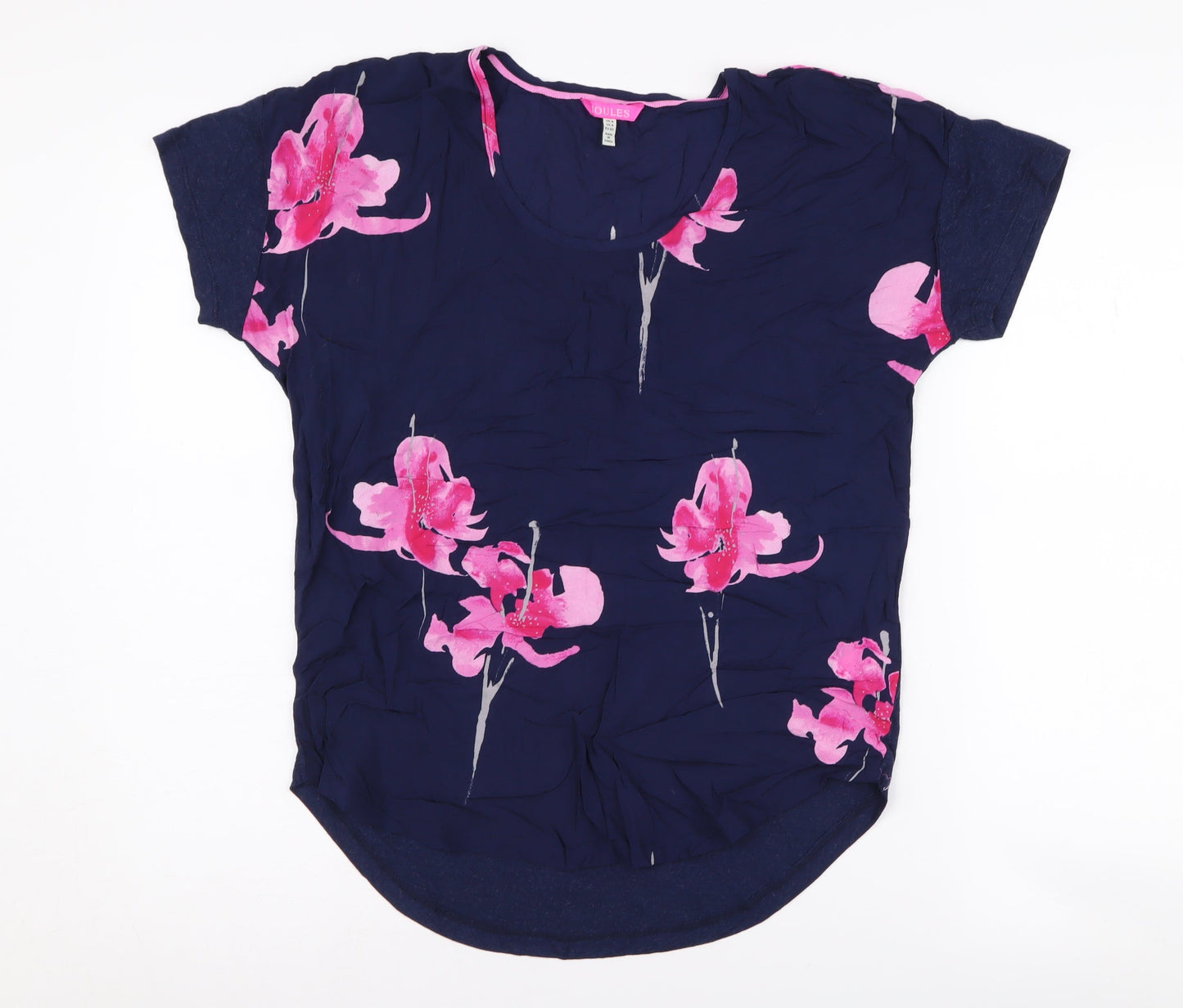 Womens UK Size XS Joules Multicoloured Basic Blouse