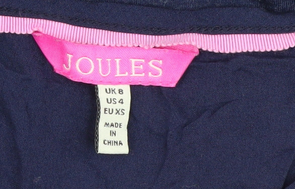 Womens UK Size XS Joules Multicoloured Basic Blouse