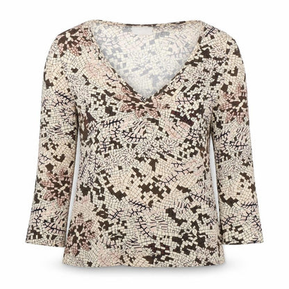 Womens UK Size 14 Wallis Multicoloured Basic Blouse