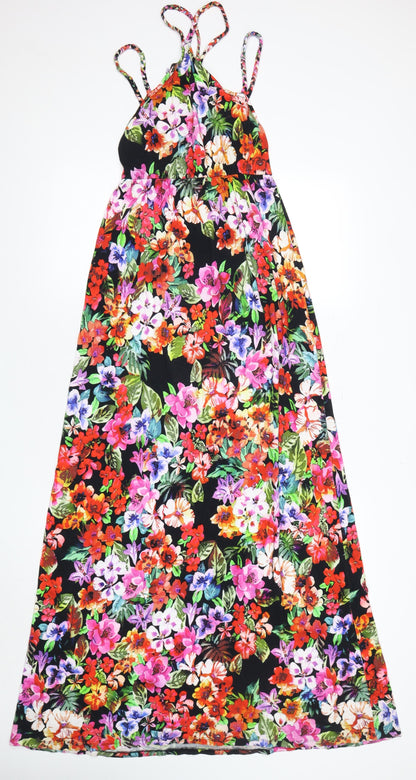 John Lewis Women's Multicoloured Floral Slip Dress