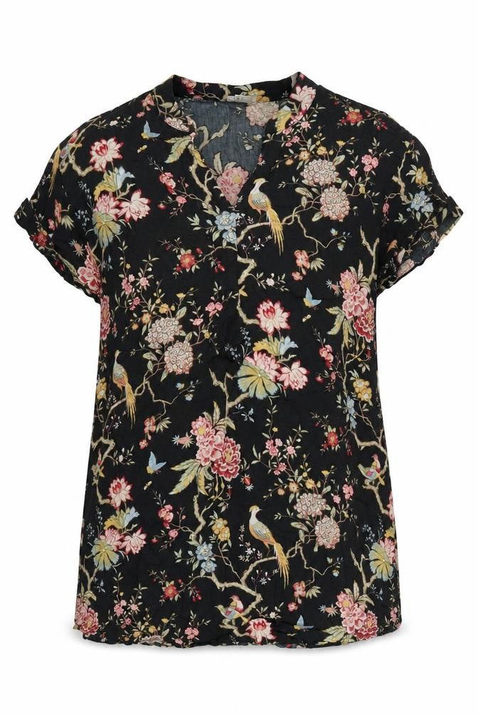Womens UK Size 14 H&M Black  Blouse