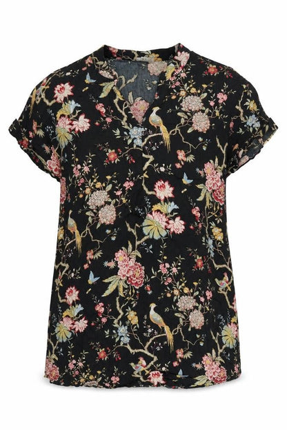 Womens UK Size 14 H&M Black  Blouse