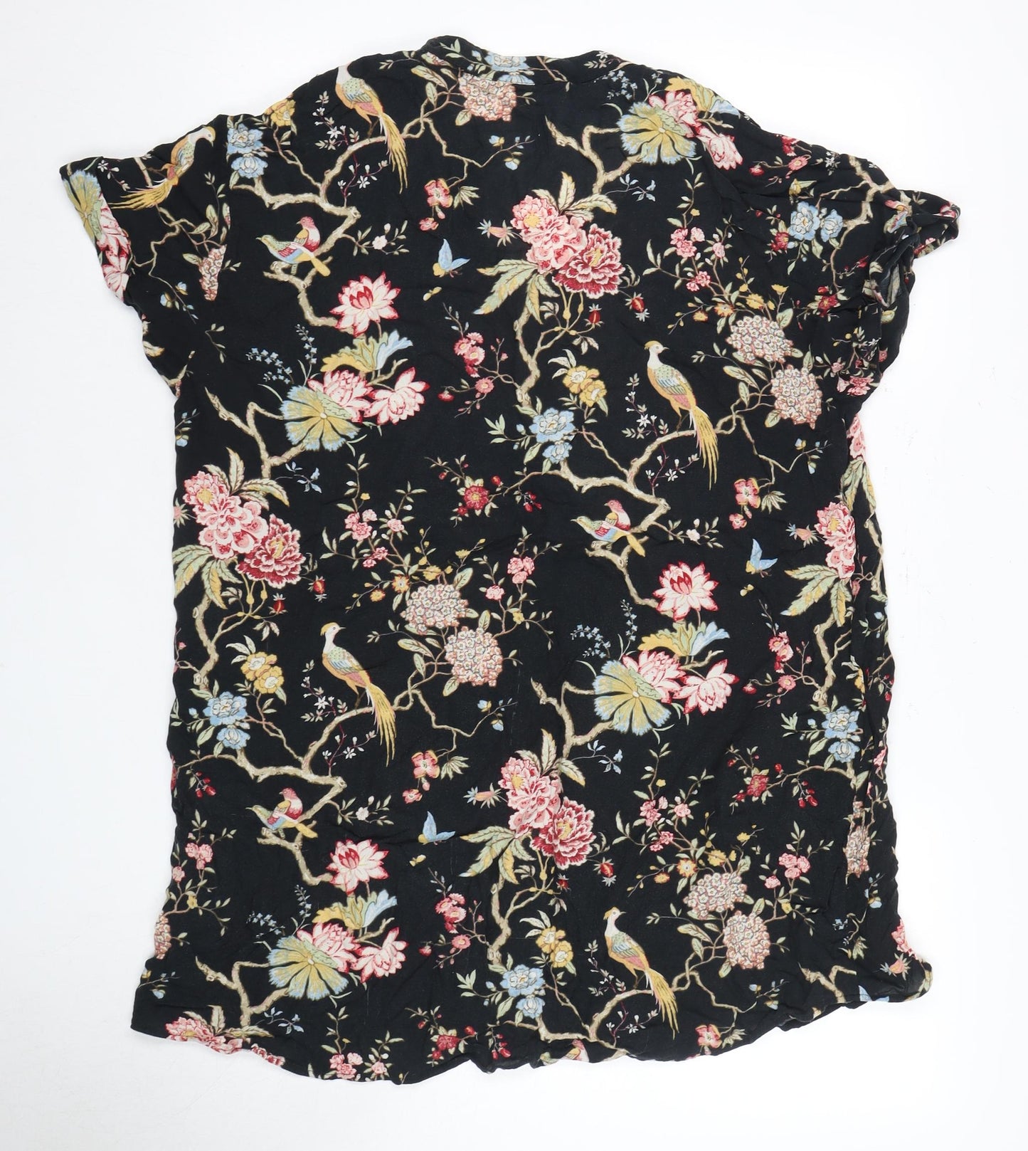 Womens UK Size 14 H&M Black  Blouse