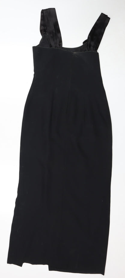 Jacques Vert Black Sleeveless Women's Dress Size 10