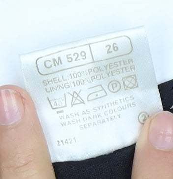 Classics Women's Black Floral Skirt Size 26