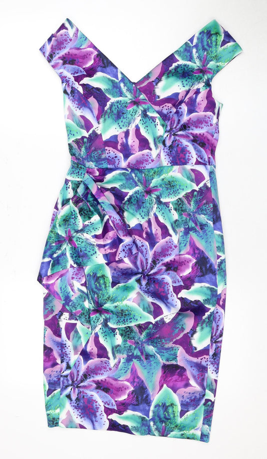 Debenhams Women’s Floral Dress Size 8 Multicoloured