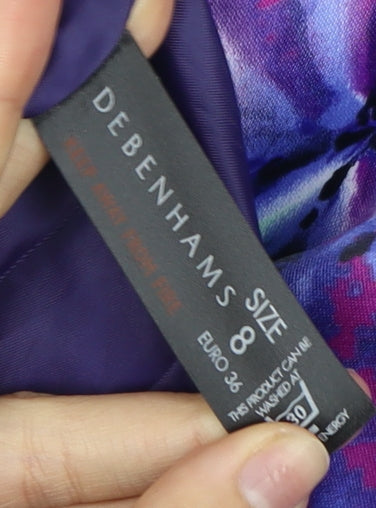 Debenhams Women’s Floral Dress Size 8 Multicoloured