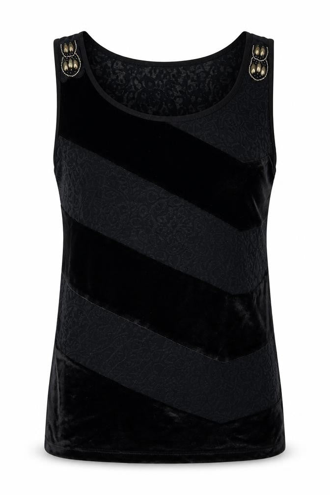 Marks and Spencer Women's Black Tank Top, Size 14