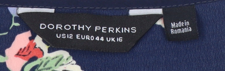 Dorothy Perkins Women's Multicoloured Floral Dress 16