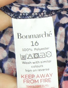 Bonmarché Women's Multicoloured Blouse Size 16
