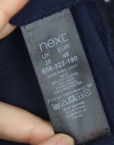 Womens UK Size 20 NEXT Blue  T-Shirt