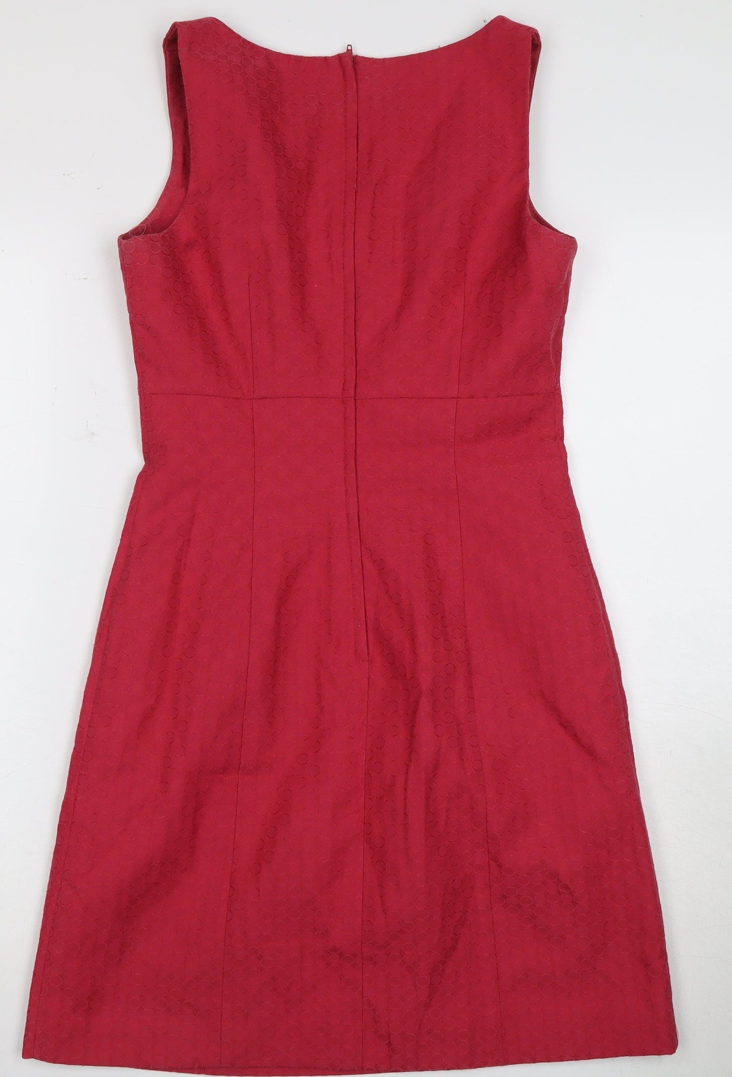 Next Women's Red Sleeveless Dress Size 8