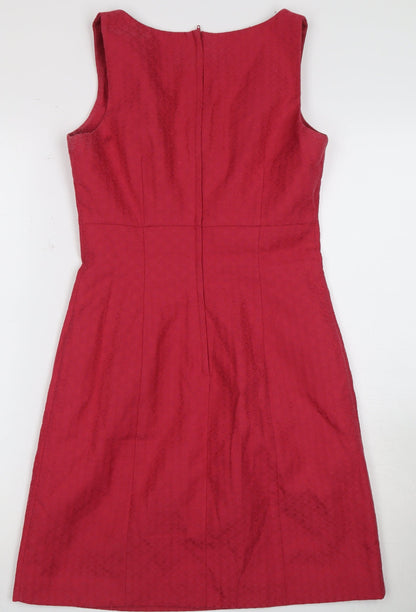 Next Women's Red Sleeveless Dress Size 8