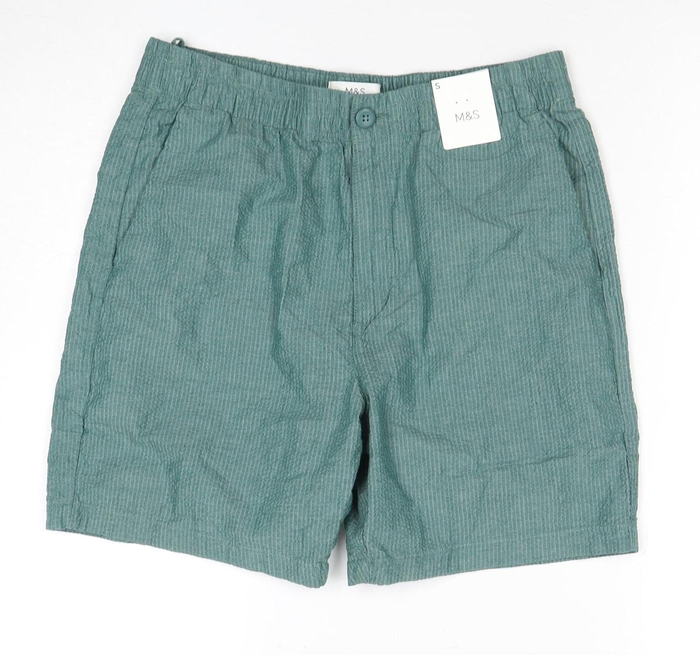 Marks and Spencer Men's S Elastic Waist Shorts