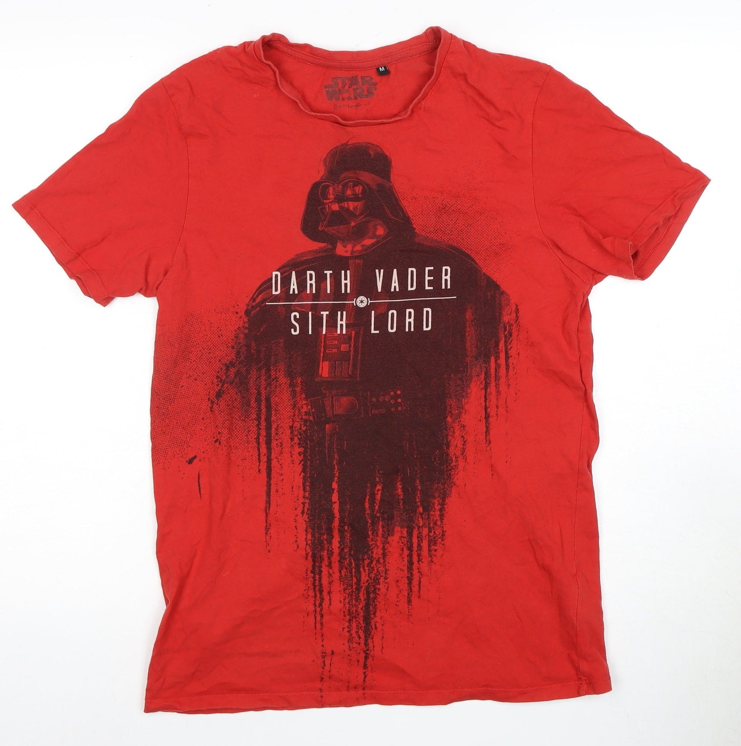 Star Wars Men's Red Darth Vader Graphic T-Shirt M