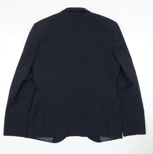 Mens UK Size 40 NEXT Regular Blue Suit Jacket