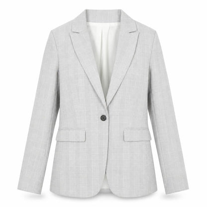 Womens UK Size 8 H&M Regular Grey Suit Jacket