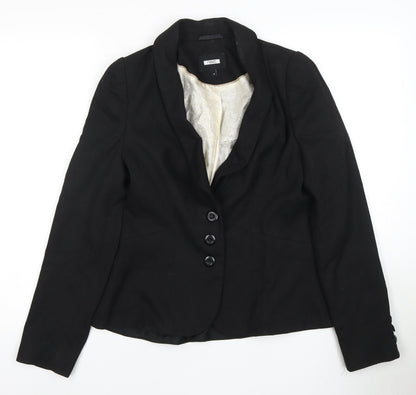 Next Women's Black Blazer, UK 10, Business, Lined