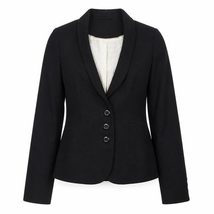 Womens UK Size 10 NEXT Regular Black Blazer