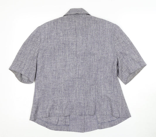 Roman Originals Women's Grey Blazer, Size 16, Regular Fit