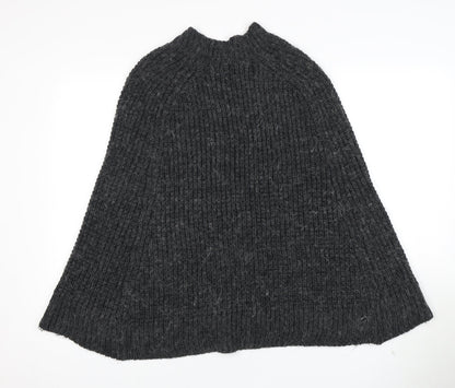 Womens UK Size XS French Connection Grey Cape Jumper