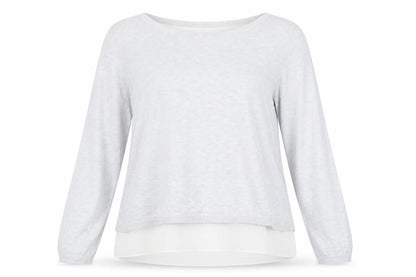 Womens UK Size L H&M White Basic Blouse