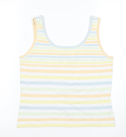 Principles Women's Multicoloured Striped Tank Top Size 14