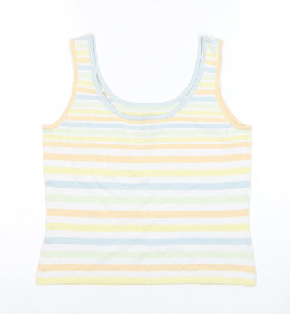 Principles Women's Multicoloured Striped Tank Top Size 14