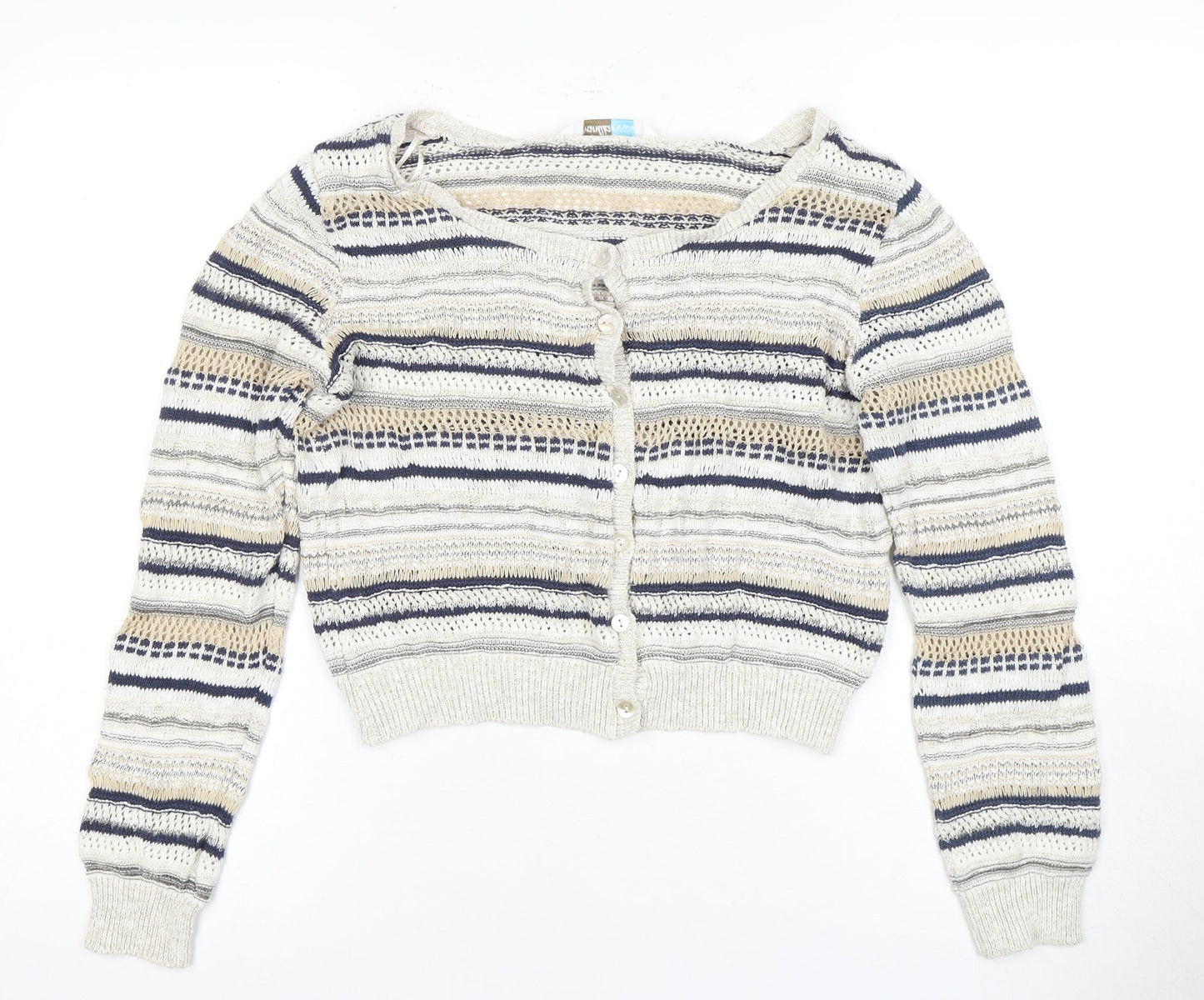 Womens UK Size 12 BHS Multicoloured Cardigan Jumper