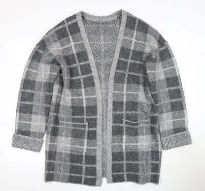 Womens UK Size 14 Principles Grey Cardigan Jumper