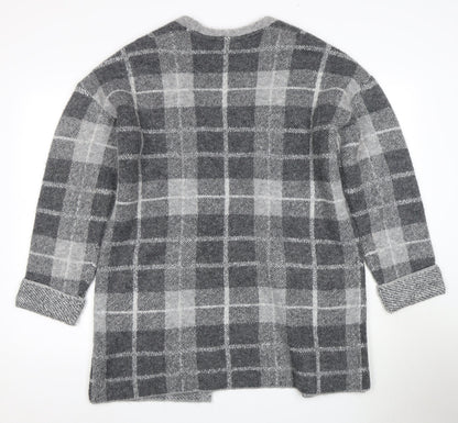 Womens UK Size 14 Principles Grey Cardigan Jumper