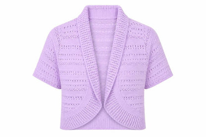 Womens UK Size L Honor Millburn Purple Cardigan Jumper