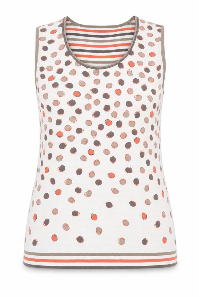 Womens UK Size 12 Gelco Multicoloured Basic Tank