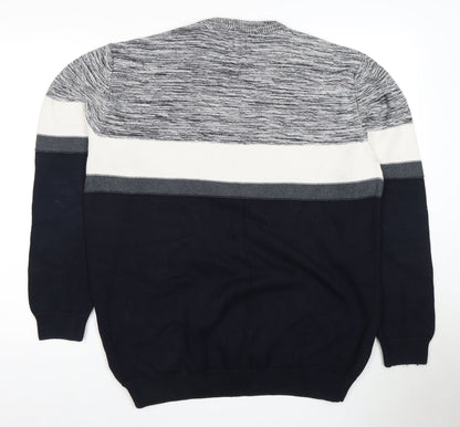 Next Men's Black XL Pullover Crew Neck Jumper