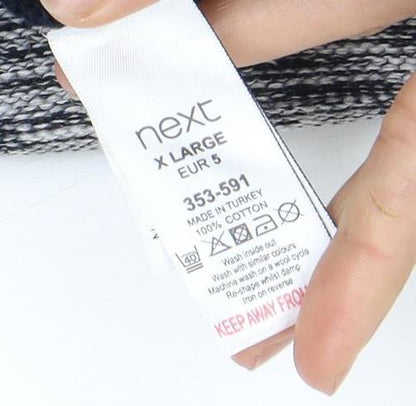 Next Men's Black XL Pullover Crew Neck Jumper