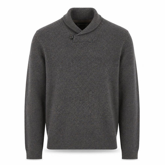 Joseph Abboud Grey Wool Pullover Men's Jumper M