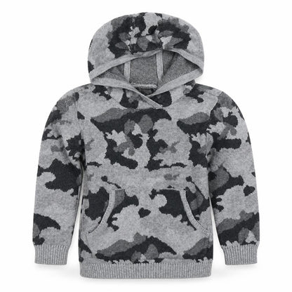 Fifteen Boys Grey Camouflage Pullover Hoodie 2-3 Years
