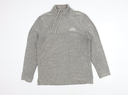 Weird Fish Men's Grey Pullover Sweatshirt M